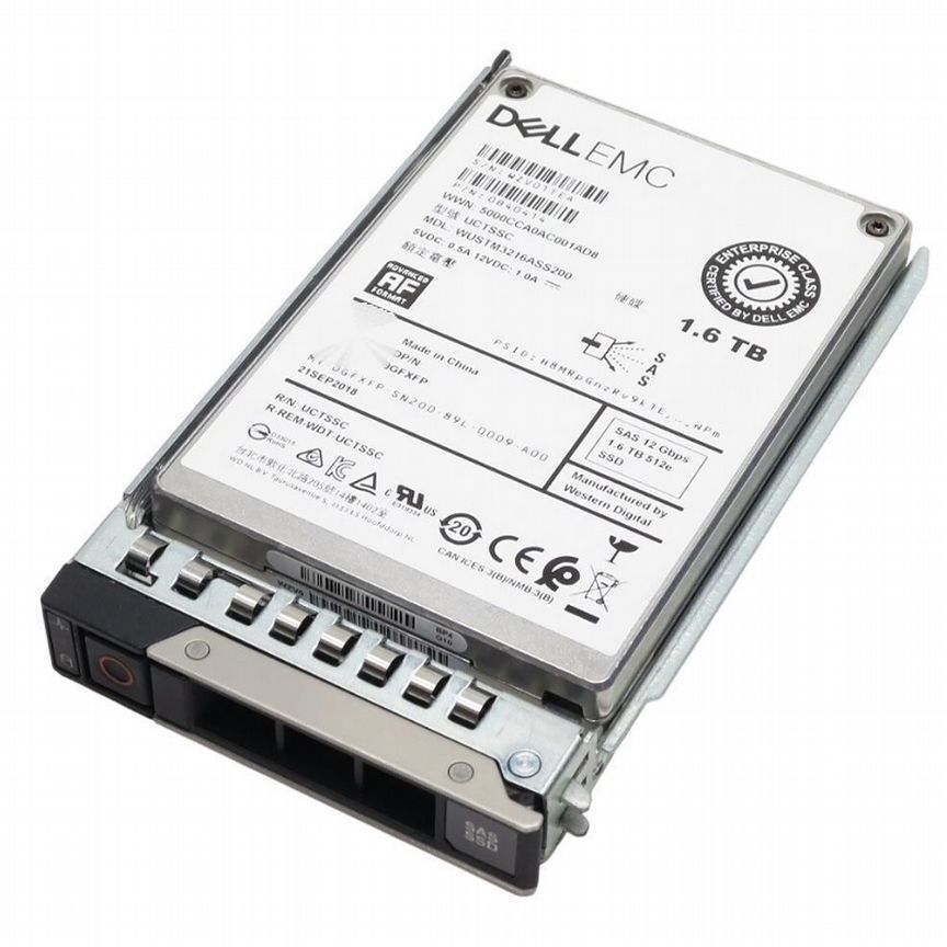 [0GFXFP] Жесткий Диск Dell Gfxfp 1.6tb Sas 2,5" Ssd 0gfxfp