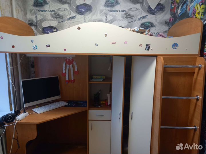 Кровать чердак