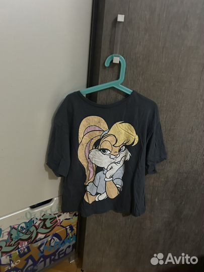 Футболка укороченная женская