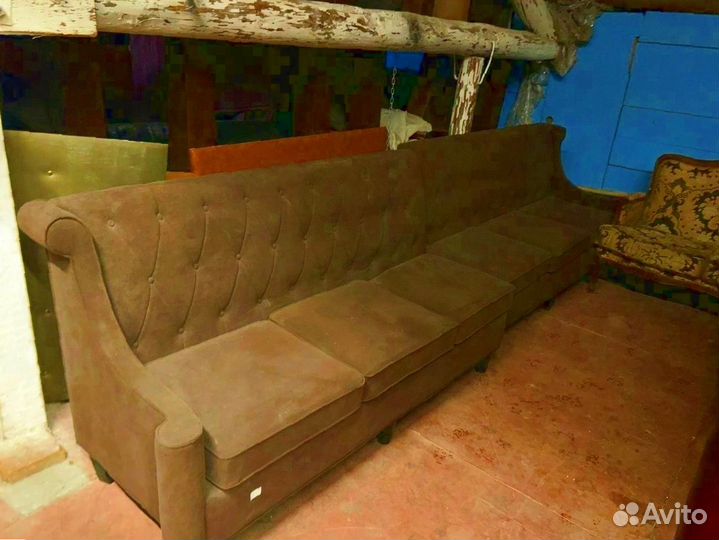 Диван модульный велюр