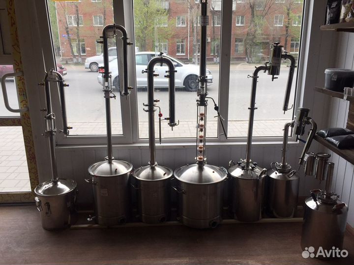 Самогонный аппарат, коллона,дистилятор,куб