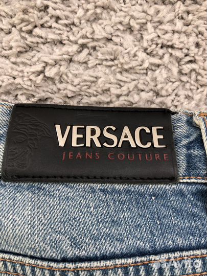 Джинсы клеш versace
