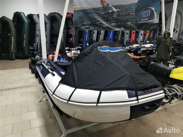 Лодка пвх Stormline Adventure Standard 340 бело-си