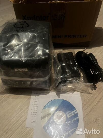 Термопринтер xprinter xp 365b bluetooth