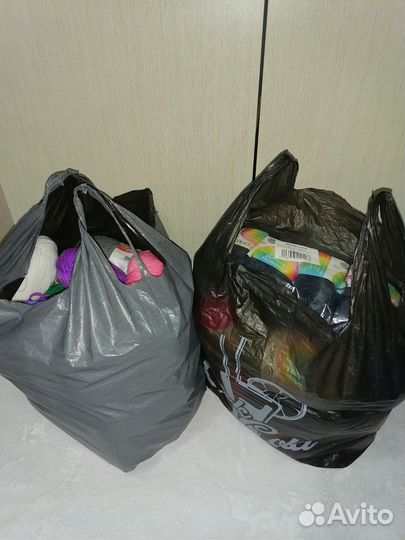 Пряжа для вязания пакетом