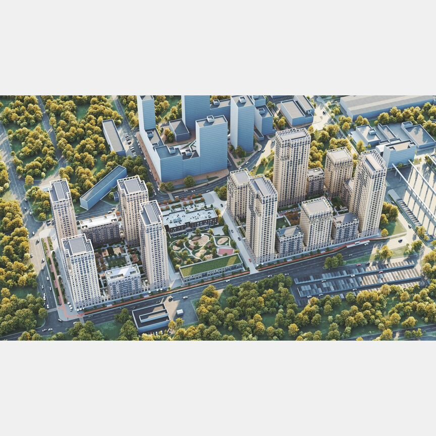 3-к. квартира, 69,4 м², 24/31 эт.