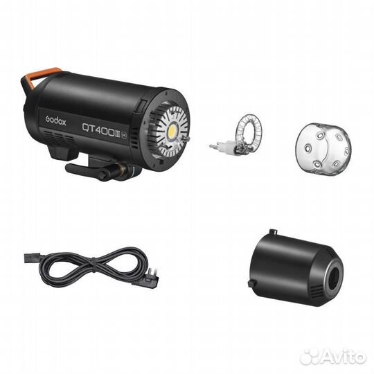 Вспышка студийная Godox QT400iiim высокоскоростная