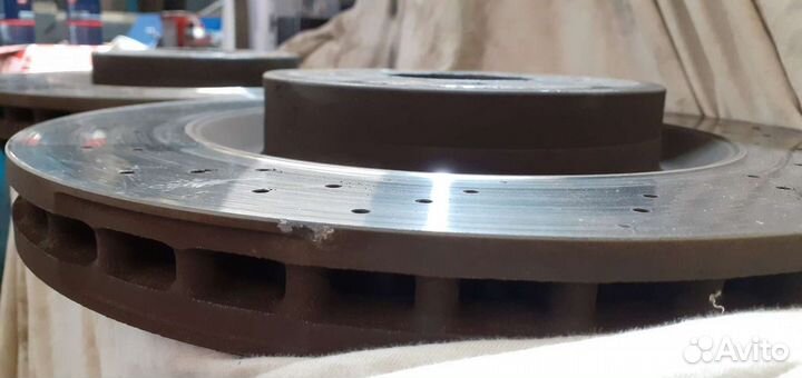 Тормозной диск мерседес ML166 GLE префорированные