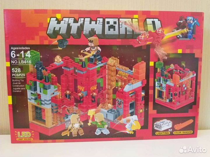 Конструктор Minecraft, новый