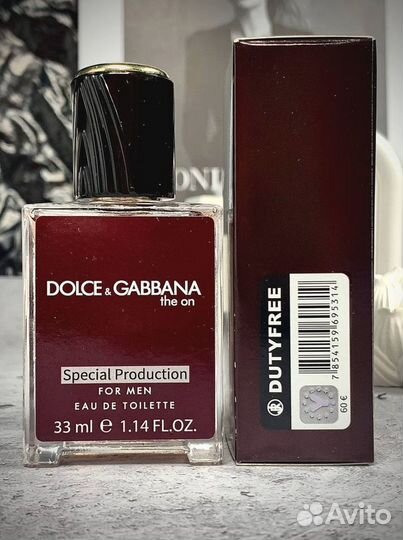 Dolce gabbana the one 33мл мужские