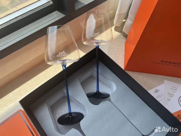 Фужеры бокалы Hermes