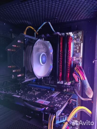 Комплект мать проц память ssd