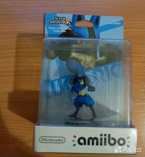 Фигурка Amiibo Lucario/Лукарио. Бронь