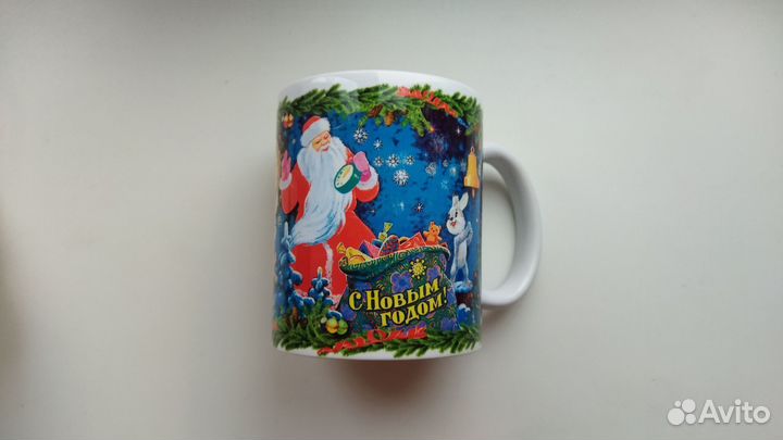 Кружка новая новогодняя