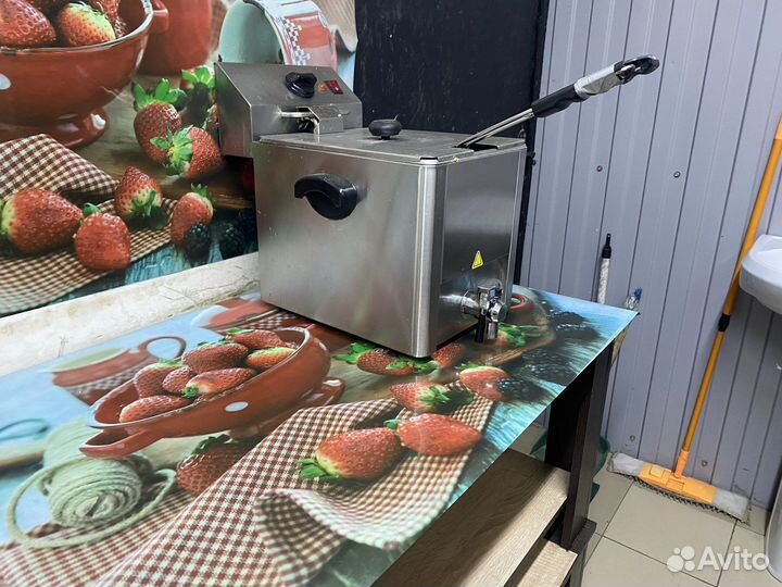 Прижимной фритюр вертель