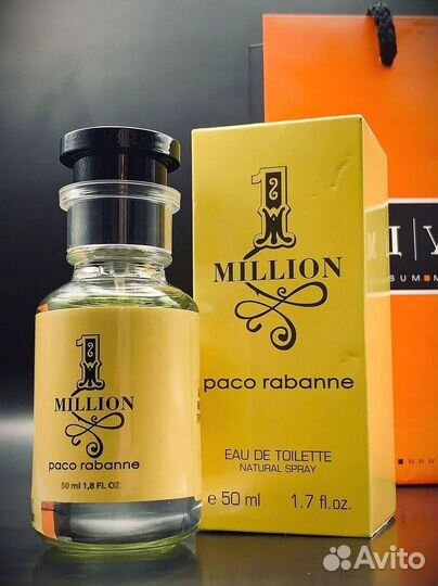 Духи мужские one million 50мл