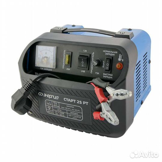 Устройство зарядное для акб энергия старт 25 рт 12