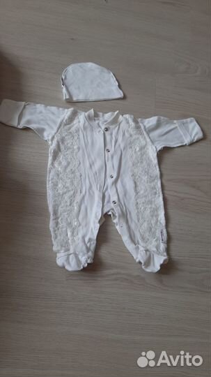 Комплект на выписку для девочки осень зима