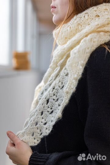 Ажурный бактус (платок)