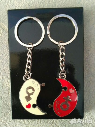Пара брелоков для двоих 