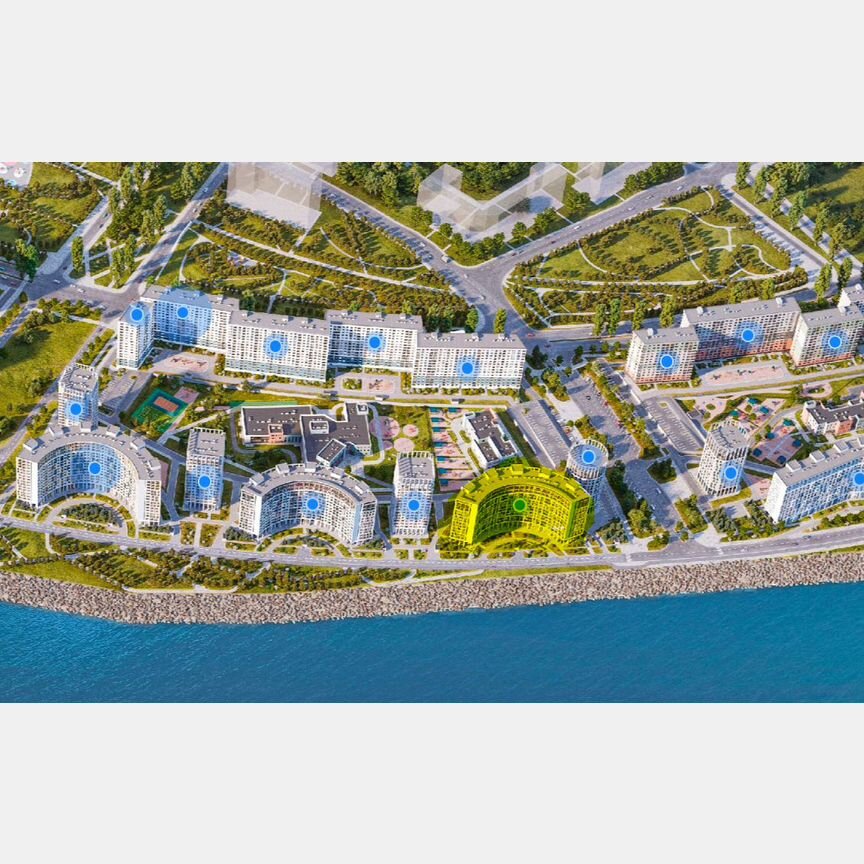 2-к. квартира, 58,1 м², 8/14 эт.