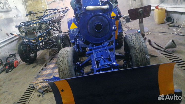 Мини трактор самоделка