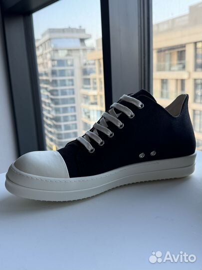 Rick Owens Ramones Low Canvas