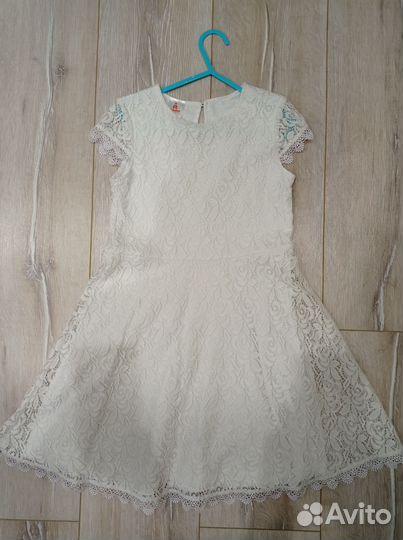 Кружевное платье 110-122
