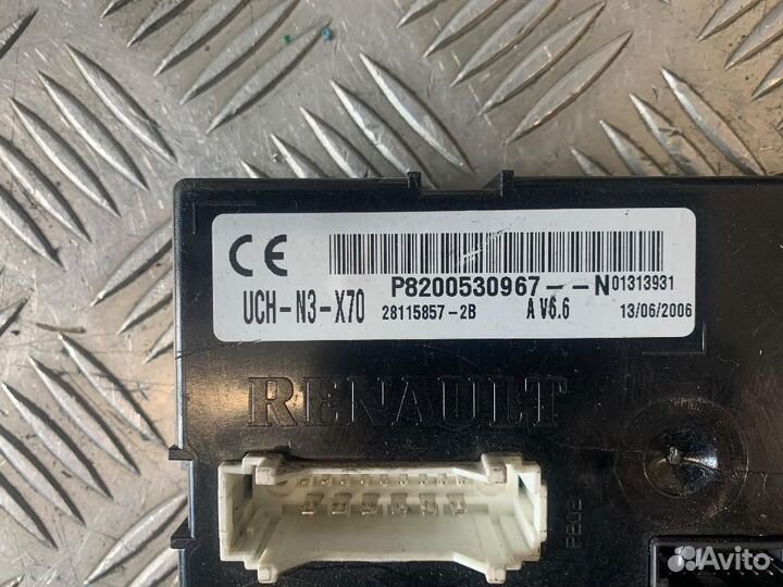 Блок комфорта Renault Master 2 поколение рестайлин