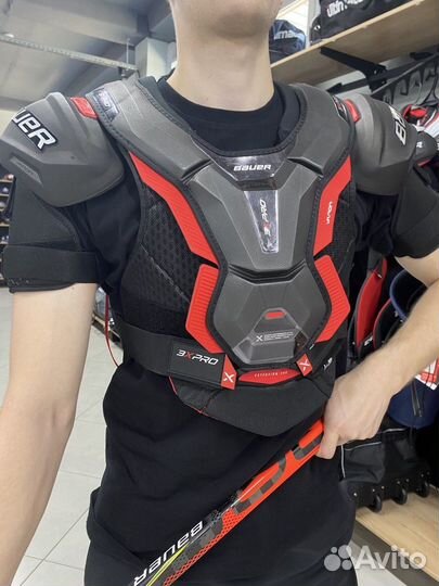 Нагрудник хоккейный bauer vapor 3X pro SR, INT