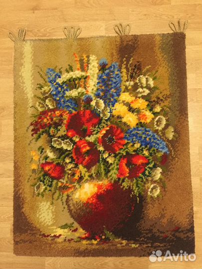 Пано из шерсти. 95х76. Германия. Винтаж