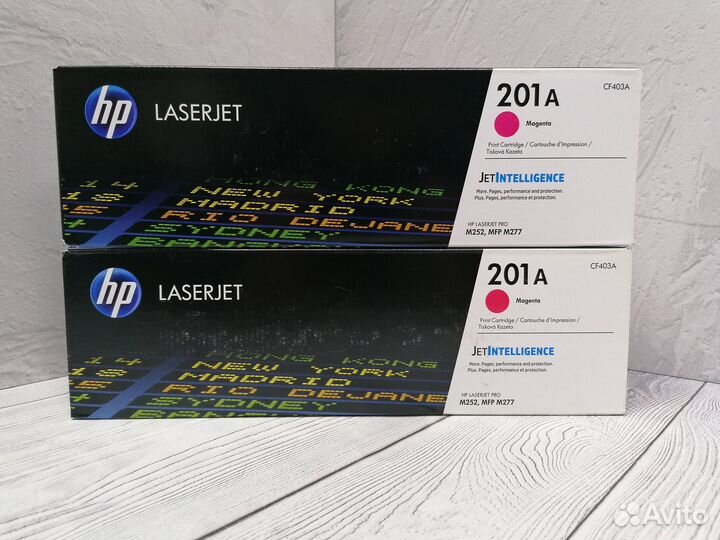 Картриджи оригинальные HP CF403A