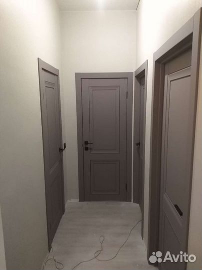 Установка межкомнатных дверей