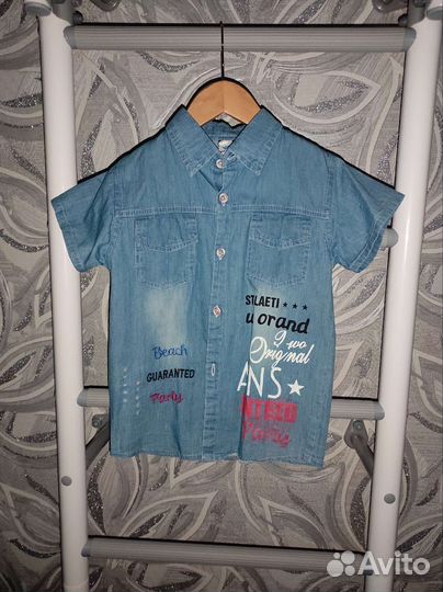 Рубашка на мальчика