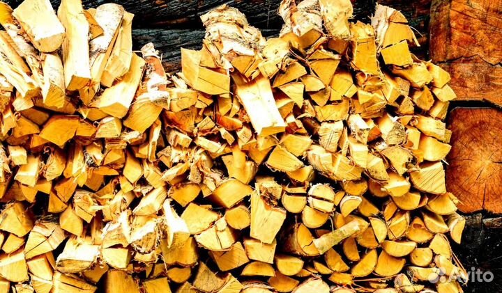 Дрова крупнонаколотые