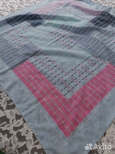 Италия винтажный платок люрекс