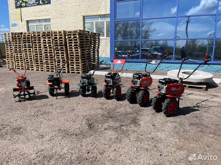 Наличие мотоблоков