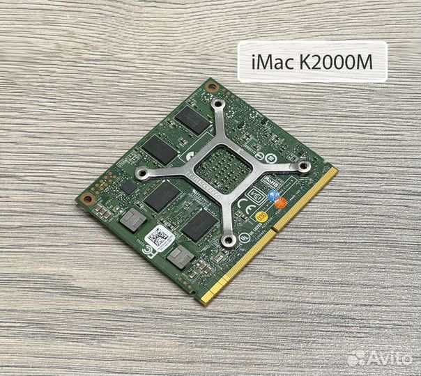 Видеокарта nvidia Quadro K2000M 2gb для iMac