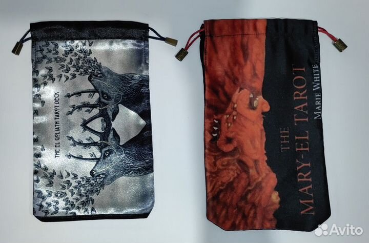 Мешочек для карт таро с принтом