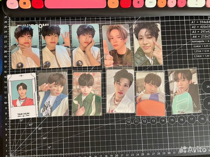 Карты xikers,Treasure, Blitzers, TNX (The New Six)