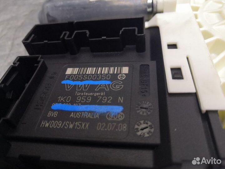 Моторчик стеклоподъемника Volkswagen Passat B6