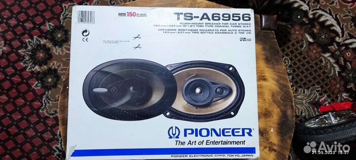 Динамики pioneer Япония оригинал