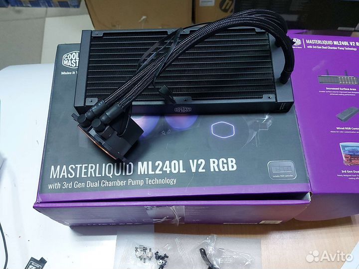 Водяное охл. Cooler Master ml240 не работает