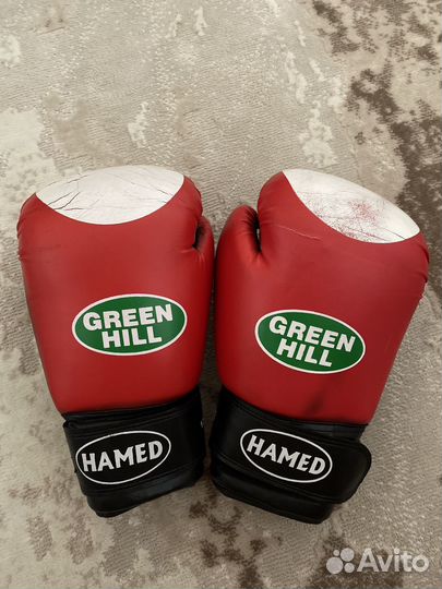 Боксерские перчатки 12.oz Green Hill