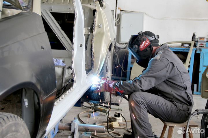 Кузовной ремонт и покраска автомобили ремонт