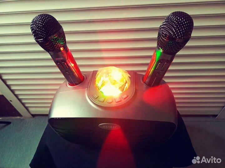 Колонка / Караоке Система / 2 Микрофона