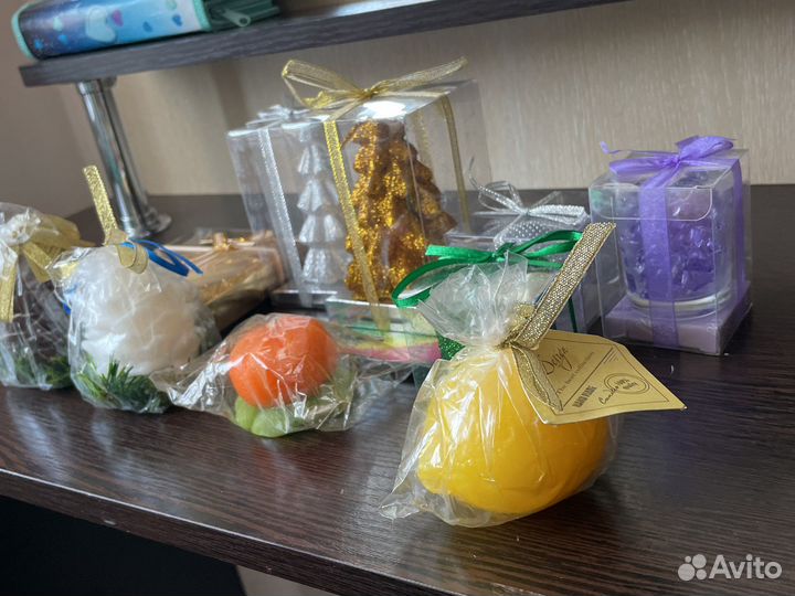 Разные свечи 10 шт