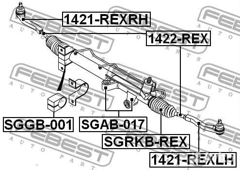 Тяга рулевая