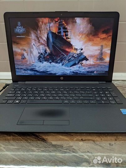 Игровой Мощный HP core i3-5005U-4 ядра/SSD128/озу8