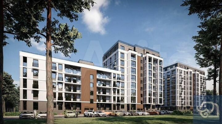 3-к. квартира, 97,8 м², 5/9 эт.